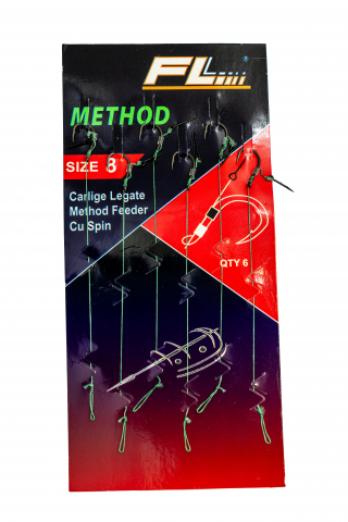 Unelte & Accesorii - Carlige legate cu spin size 8