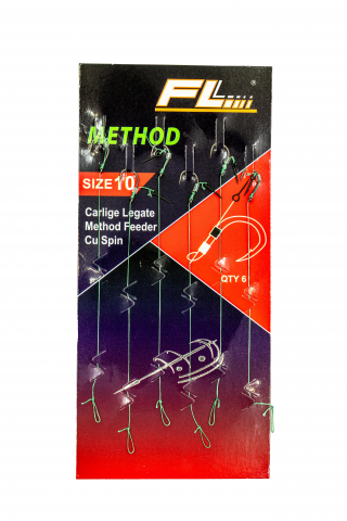 Unelte & Accesorii - Carlige legate cu spin size 10