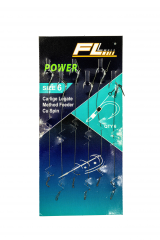 Unelte & Accesorii - Carlige legate cu spin size 6