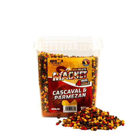 Pelete - MAGNET PELETE CASCAVAL & PARMEZAN (MIX CULORI) 4mm 1kg