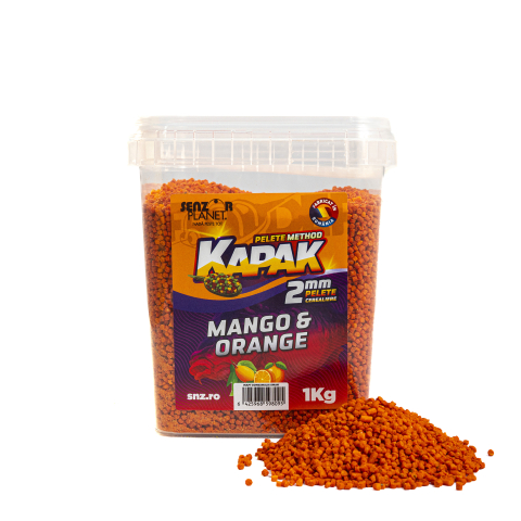 Pelete - KAPAK PELETE CEREALIERE MANGO & ORANGE 2mm 1kg
