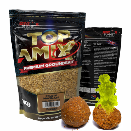 Senzor Planet - TOP AMIX METHOD FEEDER CANEPA VERDE 1kg