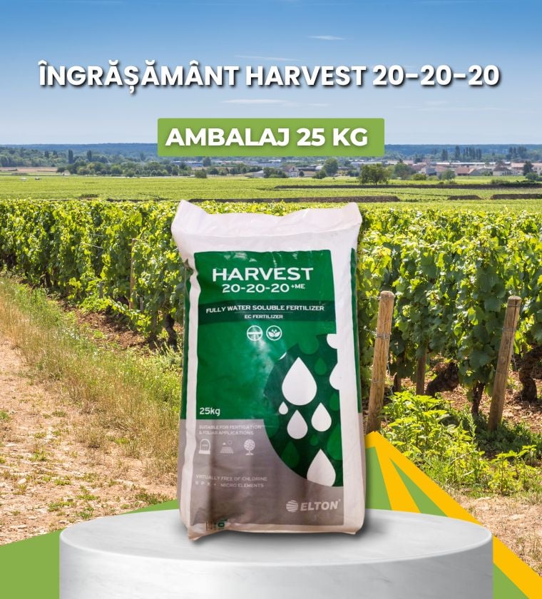 Banner Îngrășământ Harvest 20-20-20
