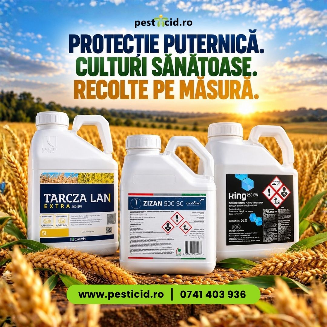 Când vrei culturi sănătoase, protecția începe la timp!