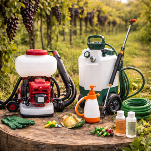 Vermorele si pompe de stropit