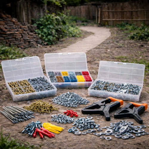 Suruburi, cuie, piulite, dibluri, cleme