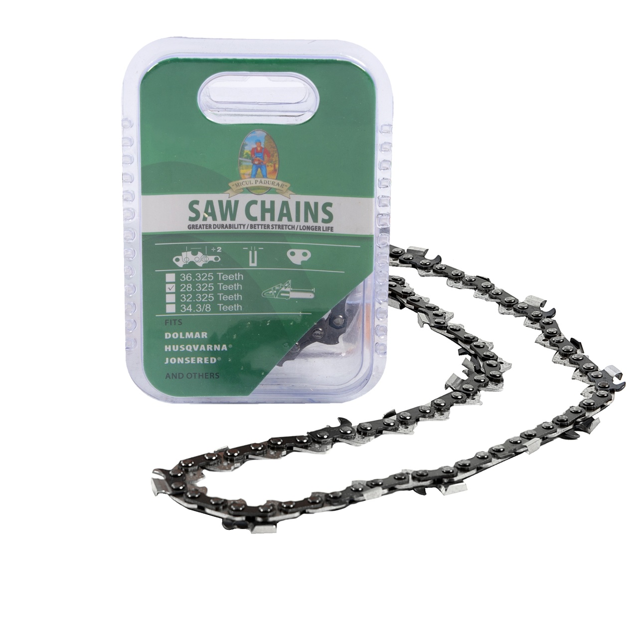 Lanturi si lame - Lant drujba Micul Padurar, lungime 13'', pas 0.325'', grosime 1.3mm, 56 pinteni, 28 dinti, full chisel