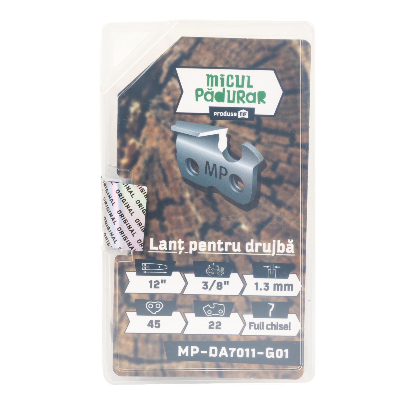 Lanturi si lame - Lant Micul Padurar, 12'' 3/8'' 1.3mm 45P 22D full-chisel