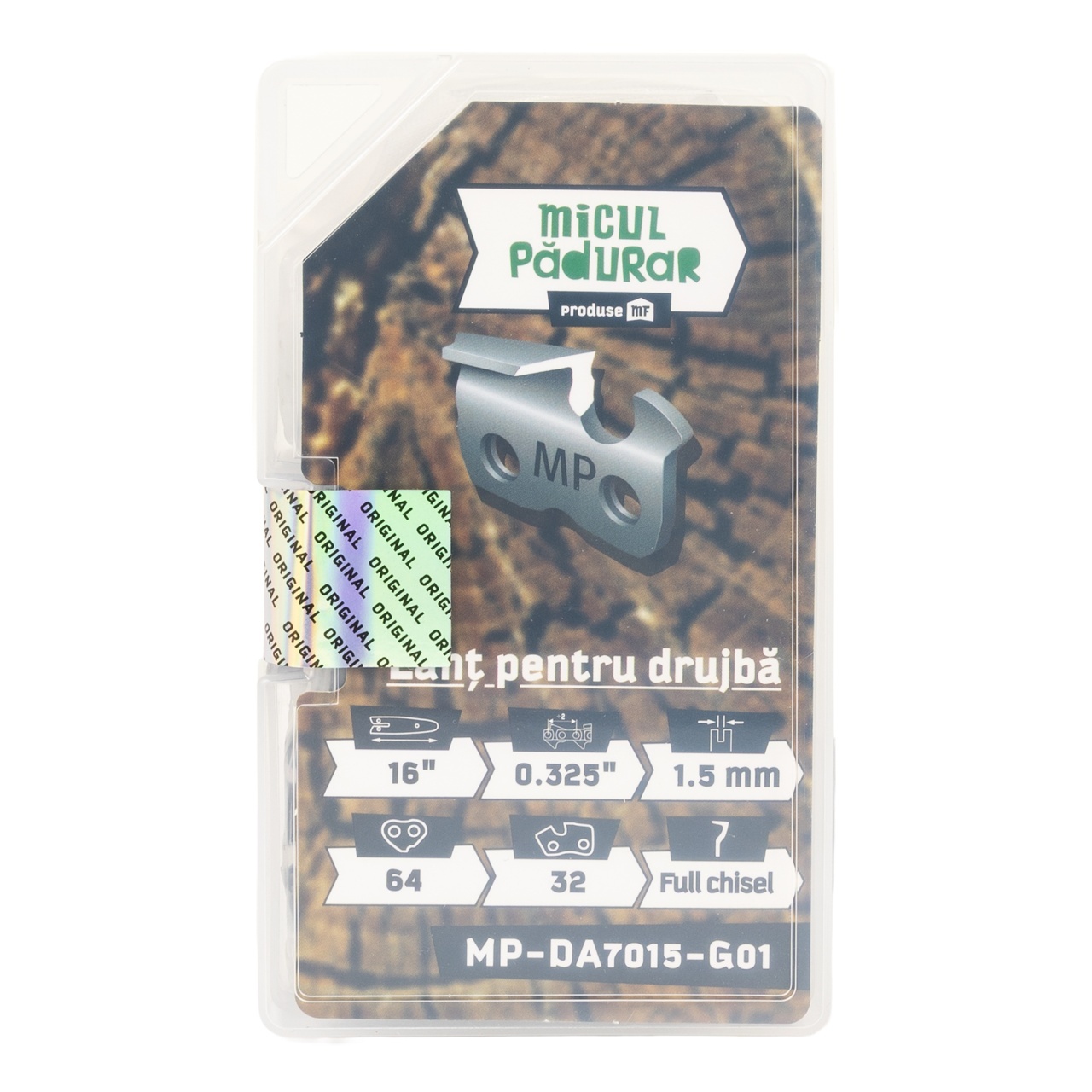 Lanturi si lame - Lant Micul Padurar, 16'' .325'' 1.5mm 64P 32D full-chisel