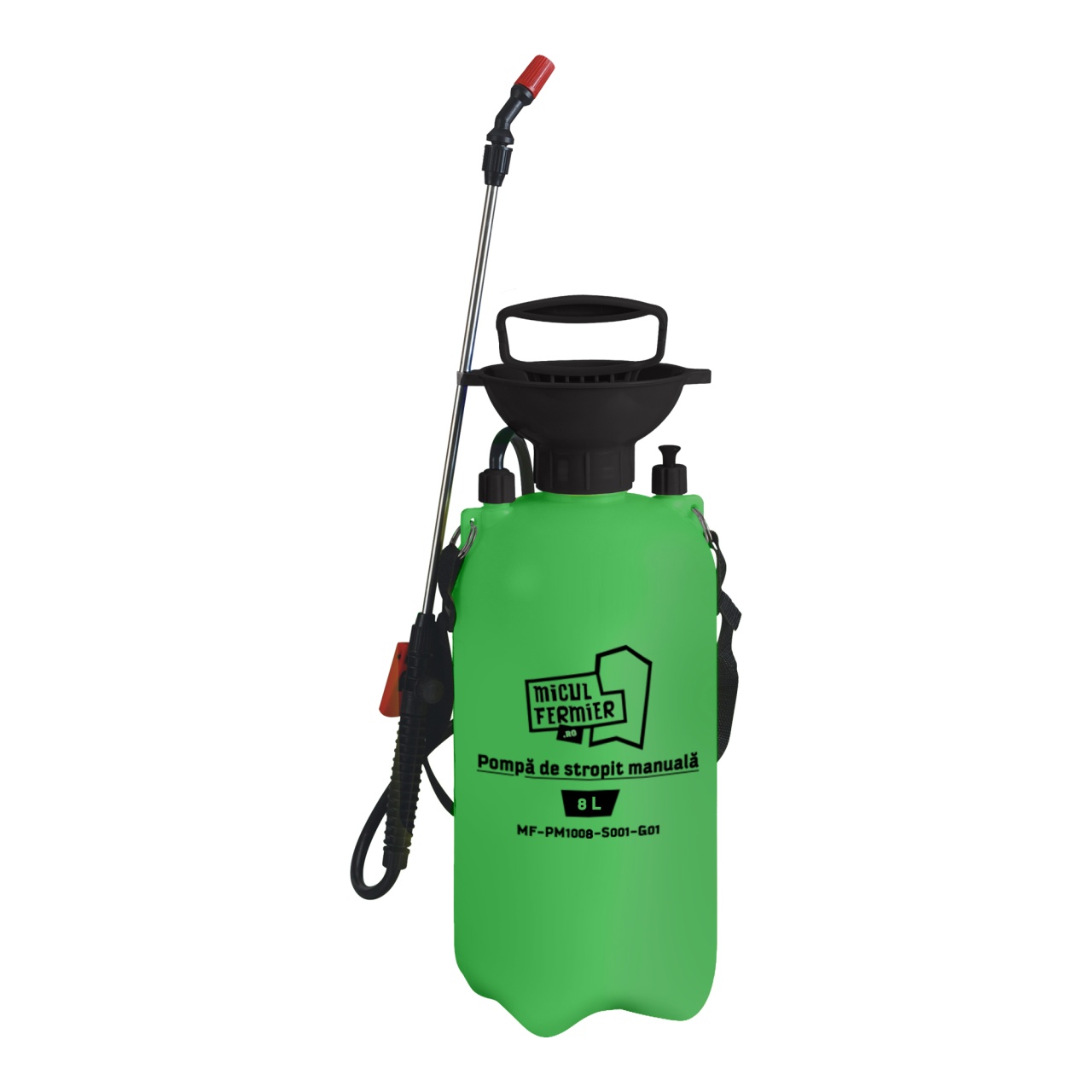 Vermorele si pompe de stropit - Pompa de stropit manuala, Micul Fermier 8L