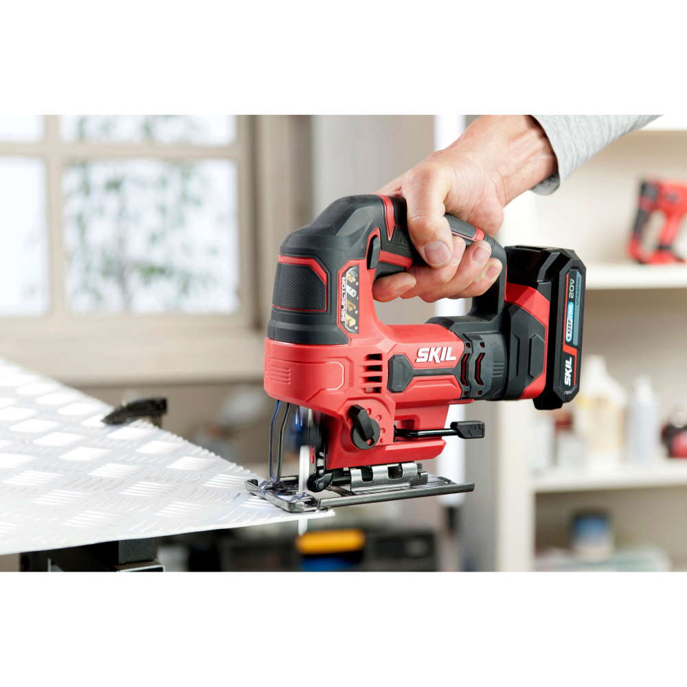 SKIL 3420 AA, Fierastrau pendular cu acumulator SW1E3420AA, 0-2800 cpm, + 1xAcuu, incarcator si accesorii [16]