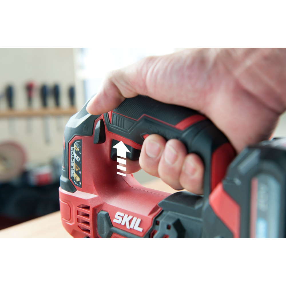 SKIL 3420 AA, Fierastrau pendular cu acumulator SW1E3420AA, 0-2800 cpm, + 1xAcuu, incarcator si accesorii [8]