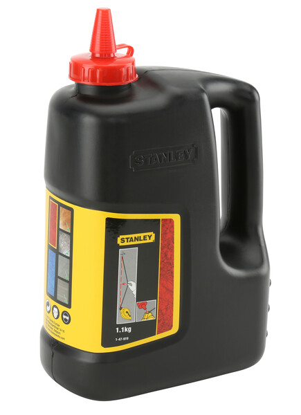 Consumabile si accesorii - Stanley 1-47-919, praf de creta, 1000G, rosu