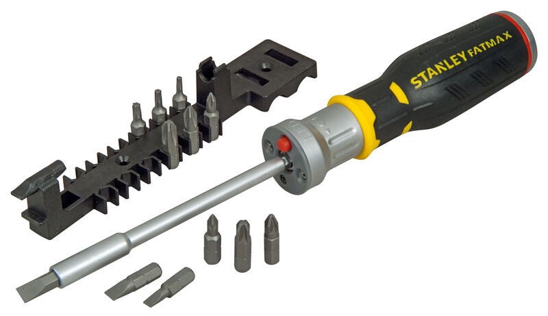Stanley FMHT0-62689, surubelnita multibit cu clichet si 12 biti de prindere [5]