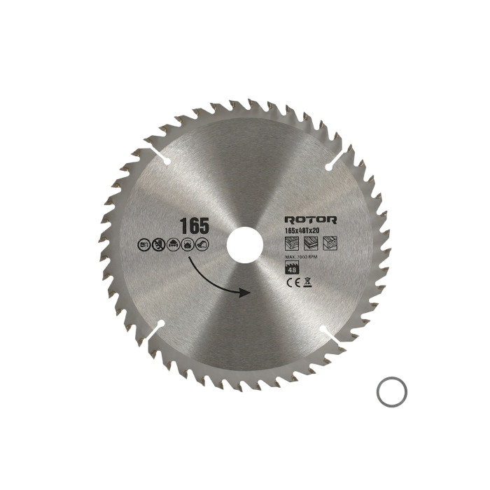 165x20 48T disc de taiat lemnul ROTOR [1]
