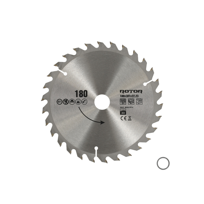 180X22.23 30T disc de taiat lemnul ROTOR [1]