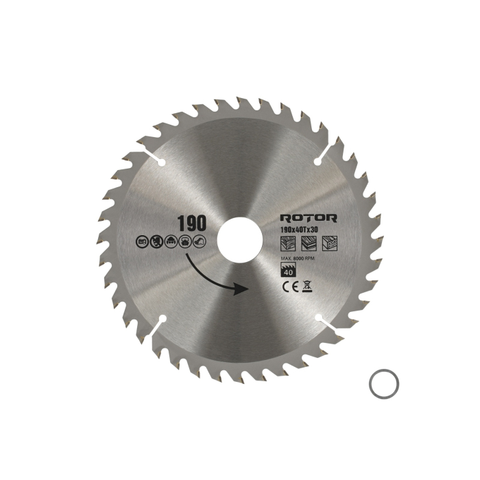 190X30 40T disc de taiat lemnul ROTOR [1]