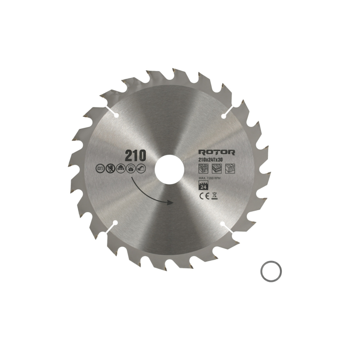 210X30 24T disc de taiat lemnul ROTOR [1]