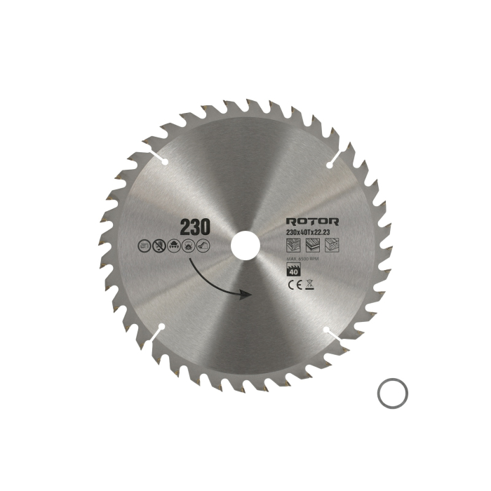 230X22.23 40T disc de taiat lemnul ROTOR [1]