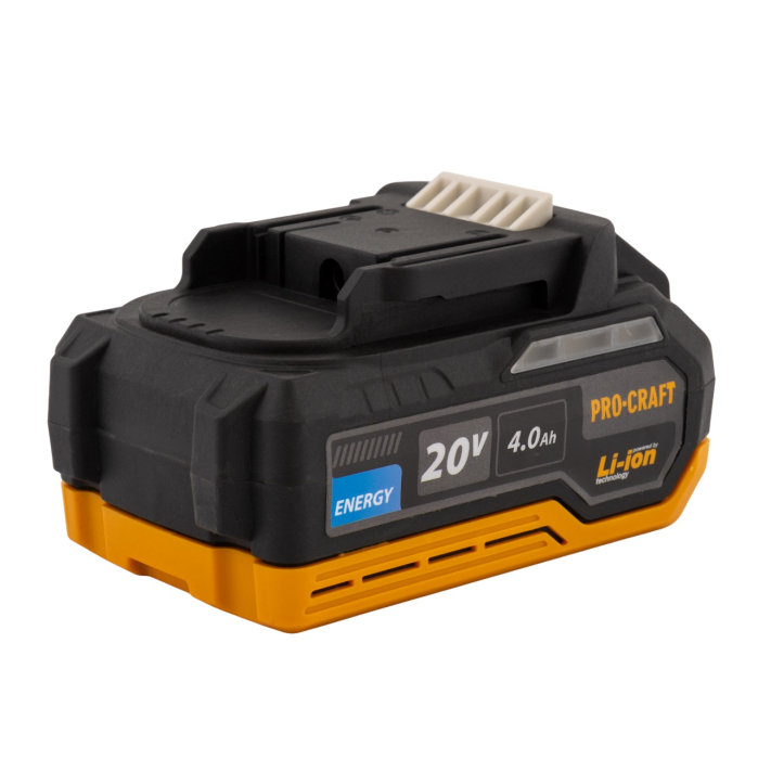 Acumulator PROCRAFT ENERGY 20V, 4Ah, LI-ION [2]