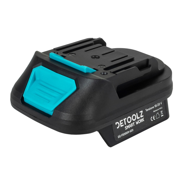 Adaptor Detoolz utilizare acumulator FlexiPower - echipamente Micul Fermier (compatibil Makita LXT) [5]