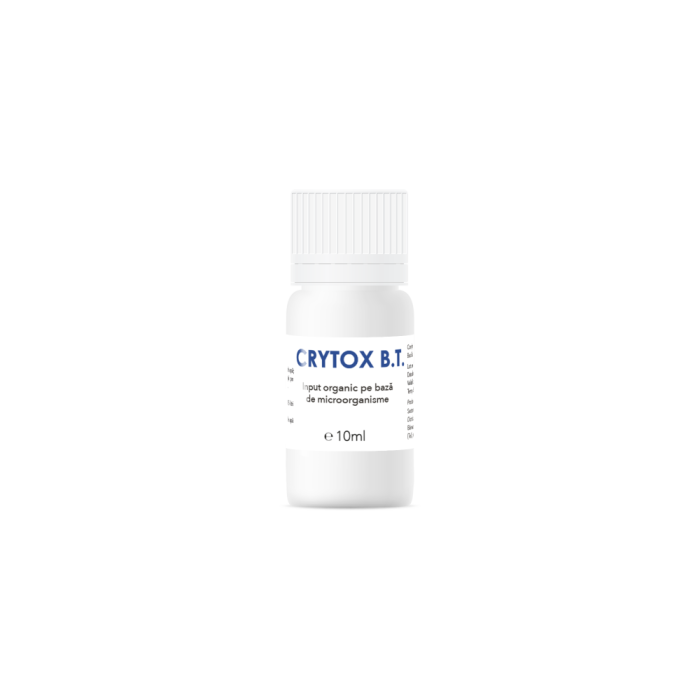 Agent biodinamic de dăunare împotriva omizilor, Crytox B.T. [1]