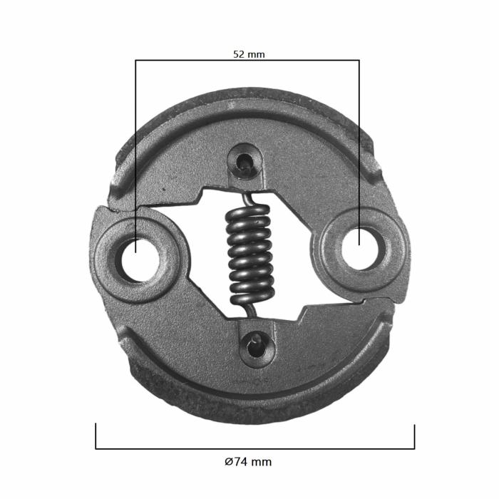 Ambreiaj motocoasa TL33/43/52/GX35, Elefant [2]