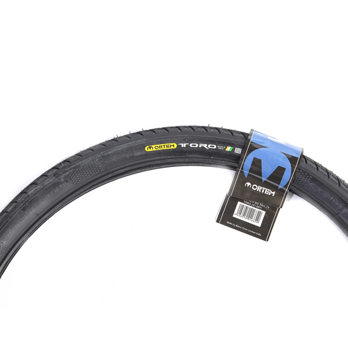 Anvelopa bicicleta 24x1.75", ETRTO 47-507, model TORO, negru, profil Street [4]