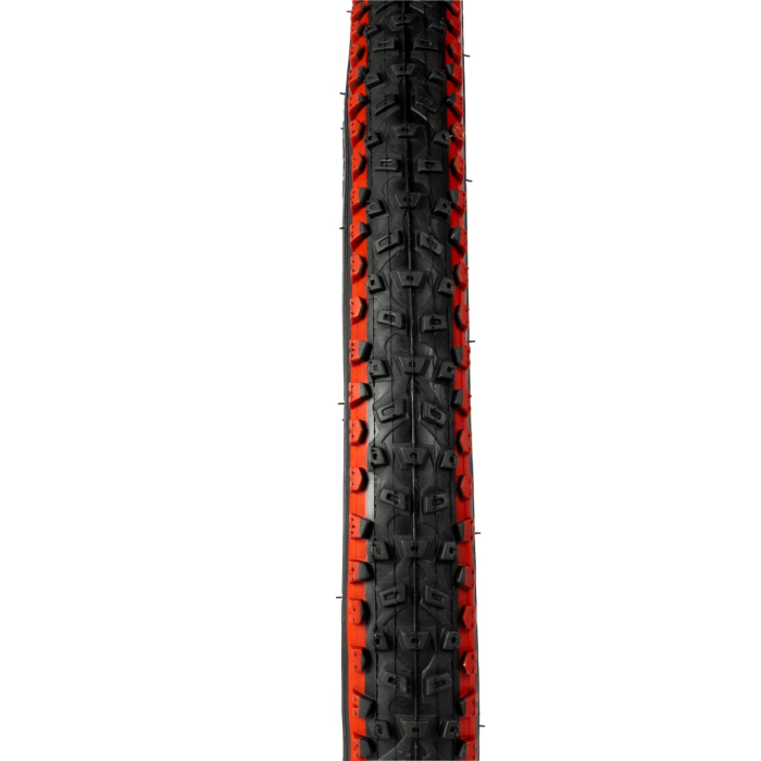 Anvelopa bicicleta 26x1.95", ETRTO 52-559, model CROSS COUNTRY, negru/rosu, profil All-terrain [8]
