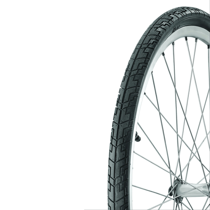 Anvelopa bicicleta 28x1-5/8x1-3/8", ETRTO 37-622, model FIZER, negru, profil Street [2]
