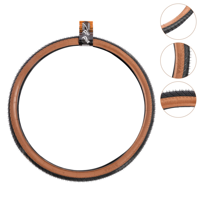 Anvelopa bicicleta 28x1.75", ETRTO 47-622, model FEARLESS, negru, profil Street [5]