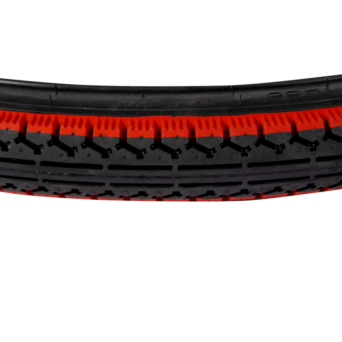 Anvelopa bicicleta 28x1.75", ETRTO 47-622, model M-1400, negru/rosu, profil Street [4]