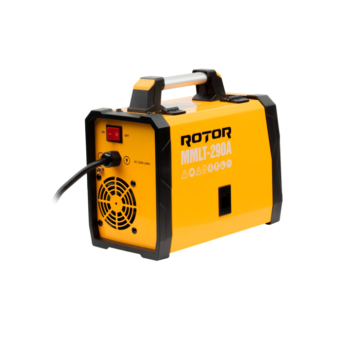 Aparat de sudura cu sarma si electrod MIG, MMA, TIG , LCD Color ROTOR MMLT-290A, 3.6 kW, 290 A [5]