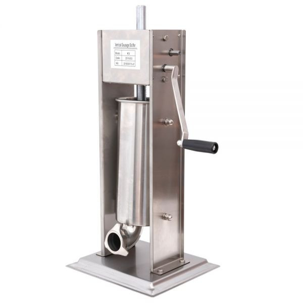 Aparat umplut Carnati Elefant ML-S5, Mecanic, Inox Integral, 5 Kg 6 Palnii [1]