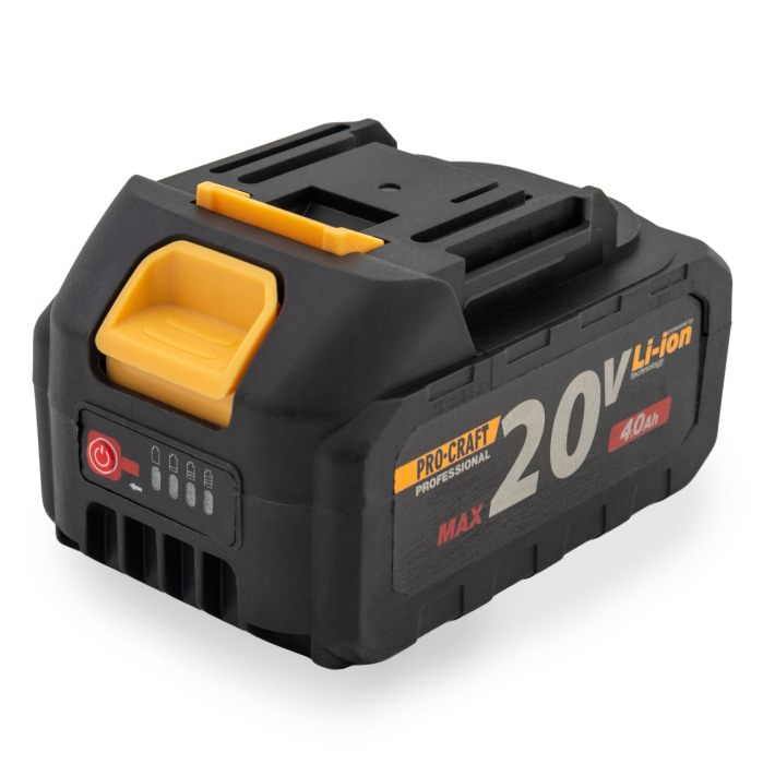 ATA-40 Trimmer pentru tuns iarba pe acumulator PROCRAFT 2 x acumulatori 20V/4Ah 5000 rpm [7]