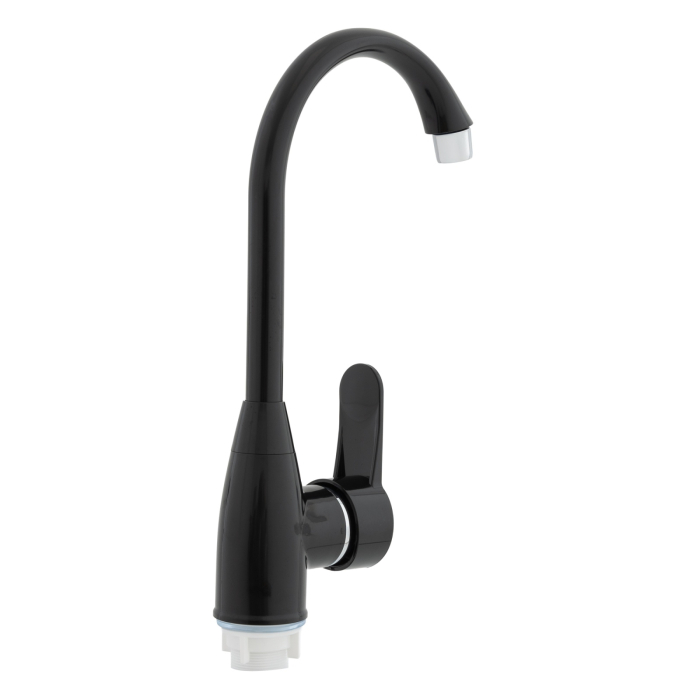 Baterie bucatarie din plastic PLAMIX Mario-011 Black [4]