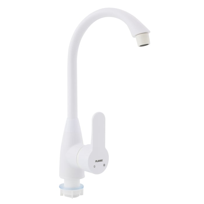 Baterie bucatarie din plastic PLAMIX Mario-011 White [3]