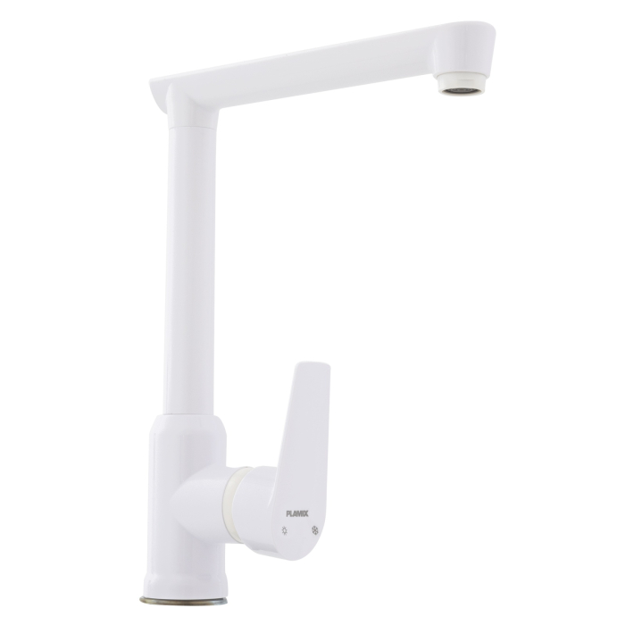Baterie bucatarie din plastic PLAMIX Mario-017 White [3]