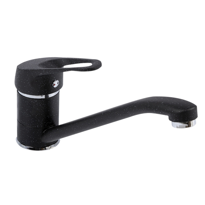 Baterie monocomanda pipa mobila 226mm negru [2]