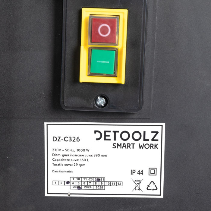 Betoniera 160L 1000W [6]