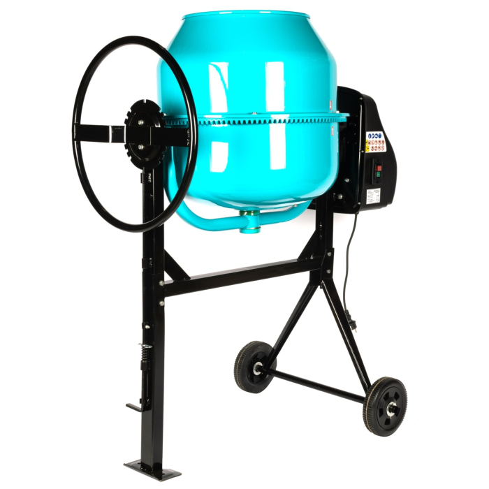 Betoniera Detoolz 140L, 850W, cu roti si coroana de fonta [12]