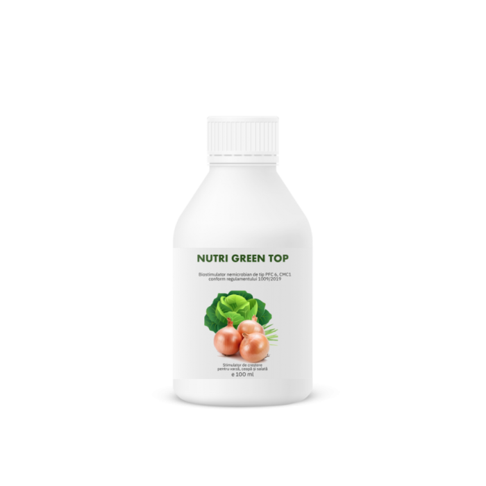 Biostimulator organic lichid de creștere pentru varză, salată și ceapă, Nutri Green Top [1]