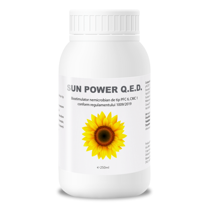 Biostimulator organic lichid pentru floarea soarelui, Sun Power Q.E.D. [1]