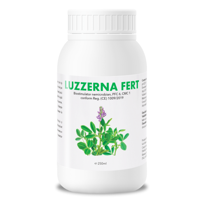 Biostimulator organic lichid pentru lucernă, Luzzerna Fert [1]