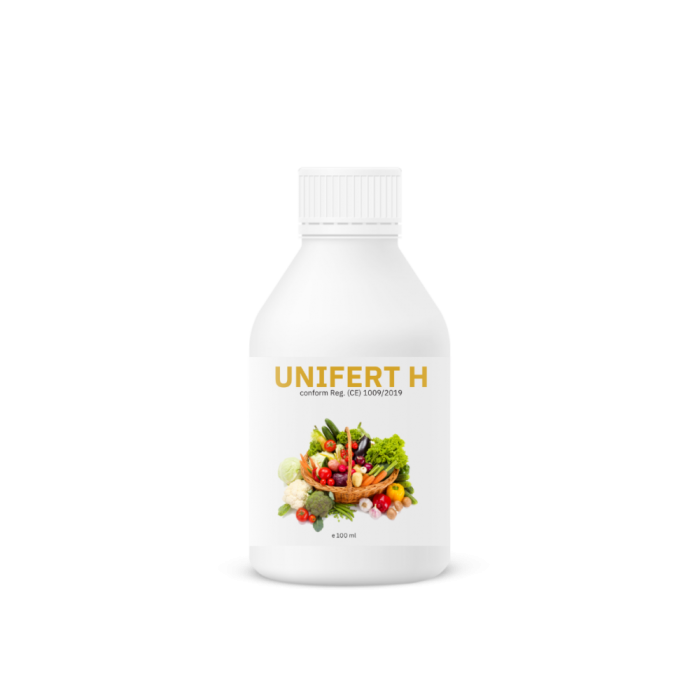 Biostimulator organic lichid pentru toate tipurile de culturi vegetale Unifert H [1]