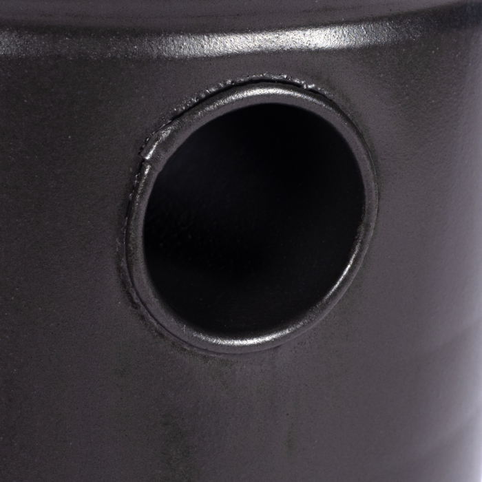 Burlan recuperator caldura, rotund, 130 mm, Gri mat [6]