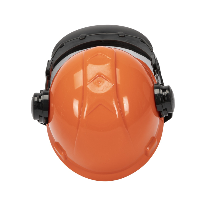 Casca cu viziera protectie din plasa si antifoane [6]