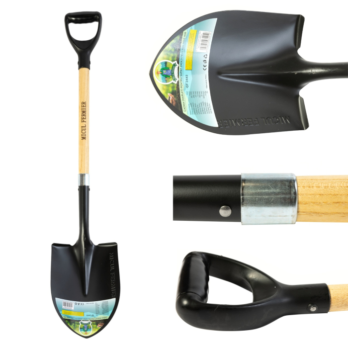 Cazma(Harlet) pentru sapat, 290x217x1.5mm, 1050mm, Micul Fermier GF-2443 [9]