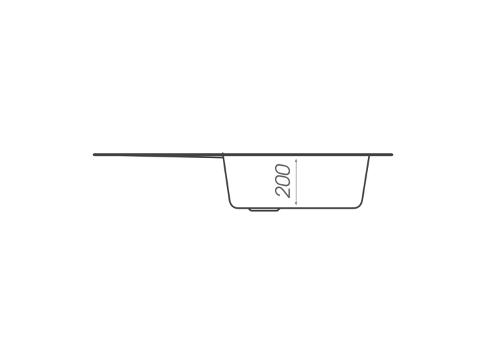 Chiuveta de bucatarie Elefant Premium Intenso , Grafit 465x340 mm [2]