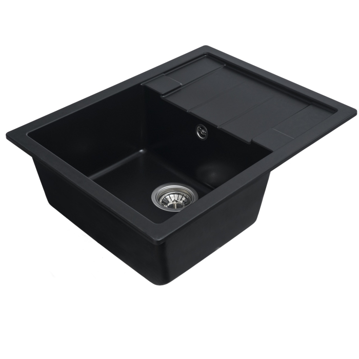Chiuveta de bucatarie Elefant Premium Intenso , Negru 465x340 mm [5]